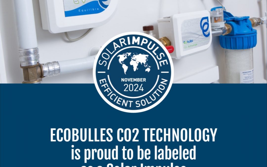 Ecobulles labelisée Solar Impulse