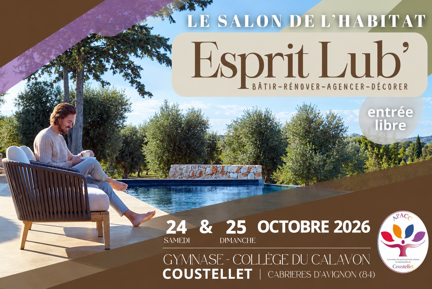 Salon de l’habitat à Coustellet